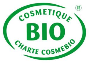 French organic cosmetic logo-Cosmebio