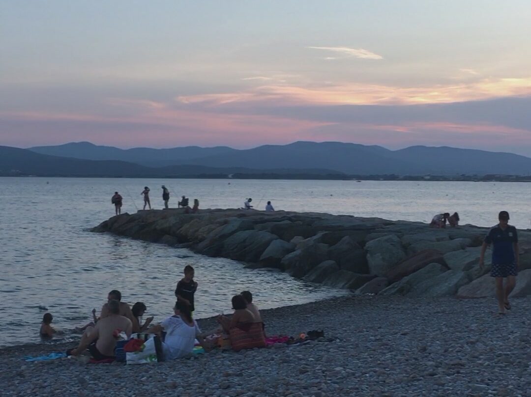 French riviera vacation-saint-raphael-sunset