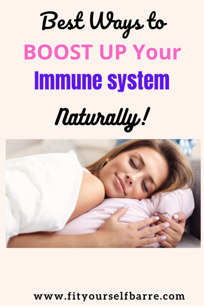 Immune system- woman sleep