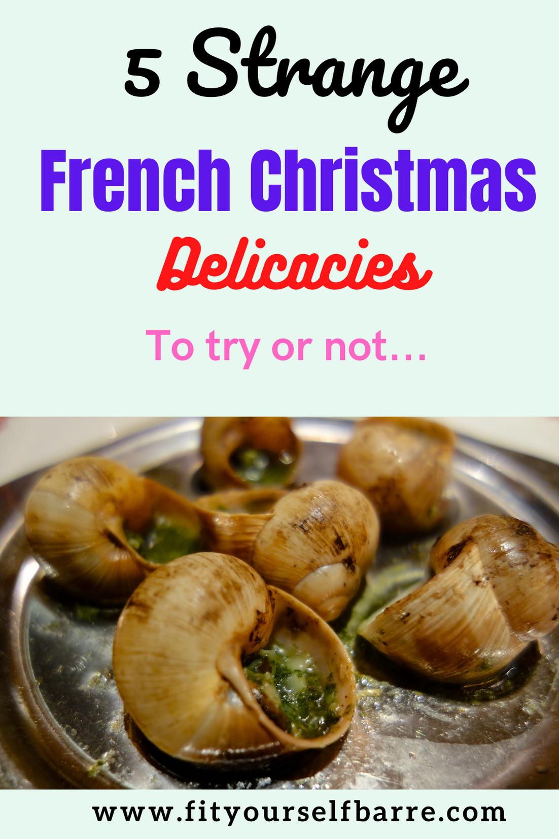 French Christmas Delicacies-burgundy snails with garlic, parsley buttery sauce